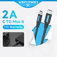 Vention USB C to Mini B Cable for Phone Laptop Carmera DV Car recorder Mini B to Type C Cable