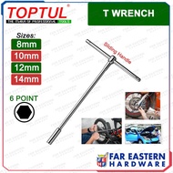 TOPTUL T Wrench Socket Sliding T-Handle 8mm | 10mm | 12mm | 14mm