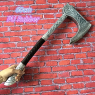 {tygkjgk} 1:1 Cosplay Anime Gold Wing Sword Game Robber AXE Viking Valhalla Weapon Safety PU Connor 