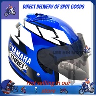 motorcycle helmet ❤ Free Tinted Visor  Shoei J-Force 2 JF2 V8 Yamaha Factory Helmet Topi ( Candy Blue )♘