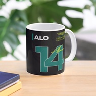 Fernando Alonso 14 Aston Martin f1 2023 Coffee Mug