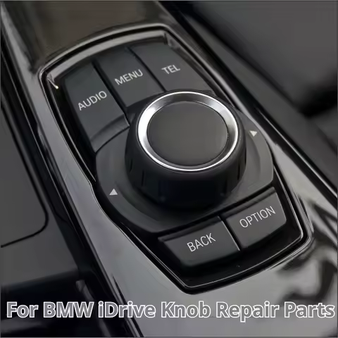 Central Multi-Media IDrive Audio Tel Switch Button Knob Panel For BMW 1 2 3 4 X1 X2 X3 X4 X5 F20-F23