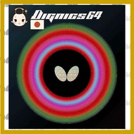 Butterfly Dignics 64 Table Tennis Rubber - Black/Red - High Tension - Sponge Thickness Options