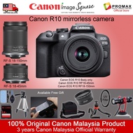 Canon EOS R10 Mirrorless Camera RF-S 18-45MM RF-S 18-150MM (Ready Stock)