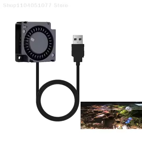 1Pc For Xiaomi Mijia Smart Aquarium Fan DC 5V 0.35A Fish Tank Demisting Fan Accessories