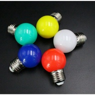E27 LED 3watt Color Bulb Frosted Cover