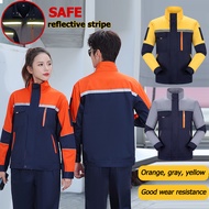 PPE Safety Jacket Construction Jacket Work Baju Safety Baju Kerja Safety Jaket Keselamatan