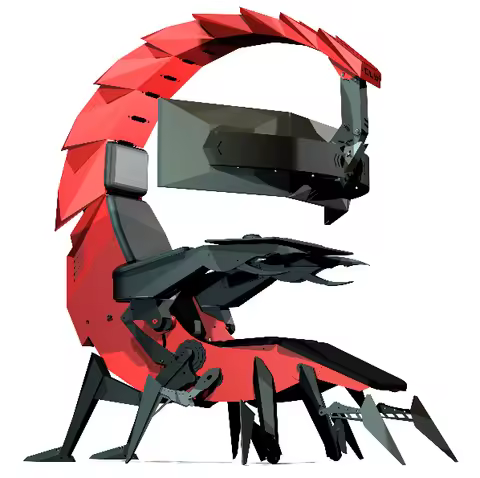 New Arrival Comfortable Racing Simulator Cockpit Support 3 Screens Computer Scorpion Chair Gaming CL