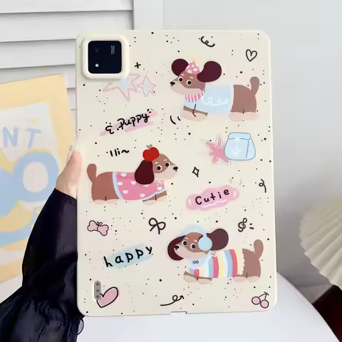 Colorful Cartoon Printed Soft TPU Shockproof Protective Back Cover Case For Xiaomi Pad 5 6 7 8 Pro 6