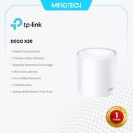 TP-Link Deco X20 AX1800 WiFi 6 Home Mesh Wifi System Router Extender
