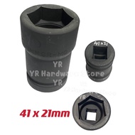 1” INCH 41x21 Truck Wheel BUDD REAR WHEEL IMPACT SOCKET Truck Tyre Socket Tayar Socket Lorry Tayar B