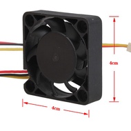 3 Pin 40mm Computer CPU Cooler Cooling Fan PC 4cm 40x40x10mm DC 12V RO