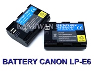 (แพ็คคู่ 2 ชิ้น) LP-E6 / LPE6 / LP-E6N / LPE6N แบตเตอรี่สำหรับกล้องแคนนอน Camera Battery For Canon EOS 5D,6D,7D,60D,70D,80D,90D,EOS R BY JAVA STORE