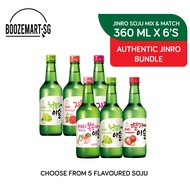 [BEST JINRO 6 BOTTLE BUNDLE] Mix and Match Flavours 5 Flavours