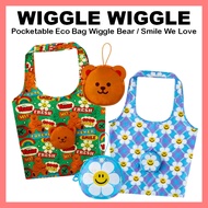 [WIGGLE WIGGLE] Pocketable Eco Bag Wiggle Bear / Smile We Love