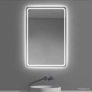 XYNordic Smart Bathroom Mirror Cabinet Anti-FogledWall-Mounted Bathroom Mirror Anti-Fog Bathroom Cosmetic Mirror with Li