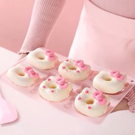 【READY STOCK】Chefmade hello kitty genuine silicone donut mould baking tool baking mould cake donut m