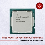 INTEL PROCESSOR PENTIUM GOLD G6400 BOX / PROCESSOR INTEL G6400 ENTIUM GOLD / PRO16-INL