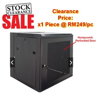 (1 Piece) NEW 24" 9U Network Server Rack Cabinet w Power Extension & Cooling