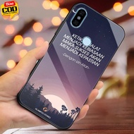 XIAOMI REDMI 6 PRO Case MI A2 LITE STORE CASE - ( QUOTES ) - Casing hp - Case hp - Silicone hp - Sof