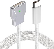 Danfetsoy USB-C to Magnetic 3 Cable 2m/6.6feet, 140W Magnetic 3 USB C Cable Compatible with MacBook 