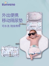 其他品牌 - 【嬰兒便攜尿布包】隔尿墊換尿布收納包外出尿布袋尿不溼收納袋寶媽必備