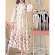 Yuna Flower Midi Dress