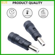 BUB Black Charging Adapter Power Supply Adapter DC5521 to DC5525 Conversion Head Female to Male Conn
