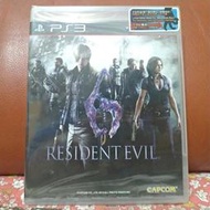 ◎◎(全新未拆) PS3   　惡靈古堡6 Biohazard 6 Resident Evil 6 (全新未拆)◎◎