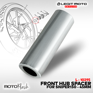 LEGITMOTO GENUINE YAMAHA SNIPER 150 45MM / SUZUKI RAIDER R150 58MM FRONT BUSHING HUB BEARING SPACER 