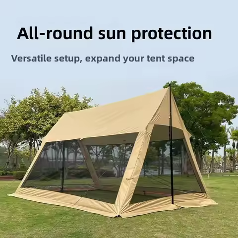 Tent Outdoor Camping Tent Travel Tent Outdoor 4 People Mesh Pergola 5 People Family Version Mosquito