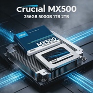 Internal SSD Crucial MX500 250GB 500GB 1TB 2TB SATA3 2.5 Inch High Speed Solid State Drive for Lapto