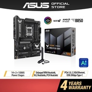 ASUS AMD TUF GAMING B850-PLUS WIFI ATX motherboard 14+2+1 80A DrMOS DDR5 PCIe 5.0 3 M.2 Wi-Fi 7