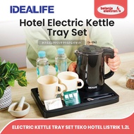 IDEALIFE IL-111s HOTEL ELECTRIC KETTLE TRAY SET – 1.2L HOTEL ELECTRIC KETTLE (IL-111S)