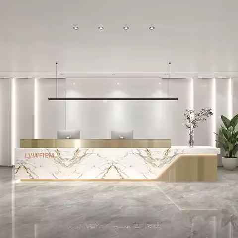 China Desks Office Clothing Store Counter Desk Hallway Table Atril Wall Cash Register Shop Church Mo