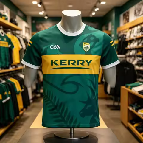 2026 Summer Kerry Goalkeeper Jersey Y2K Minimalist Style Comfortable Breathable Cool Family Parent-C