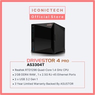 ASK FOR STOCK Asustor AS3304T Drivestor 4 Pro 4-Bay Nas Enclosure (Device only)