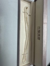 （現貨）lukfook jewelry au750 rose gold pearl bracelet六福珠寶 18K 金珍珠項鍊