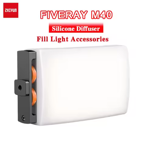 ZHIYUN Silicon Light Diffuser EX1H15 Diffusor For FIVERAY M40 Led Light Fill Light Photography Light