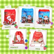 💖Christmas Gift Kids Drawstring Bag Goodie Bag Children Day Gift Bag Loot Bag Party Bag Christmas Gift Bag