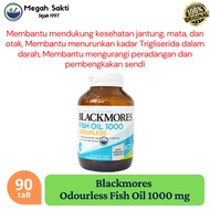 Blackmores Odourless Fish Oil 1000 mg 90 Tabs - Suplemen Omega-3