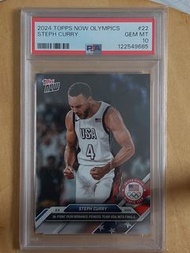 2024 Topps Now Olympics Stephen Curry PSA 10 球員卡