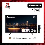 Aconatic LED Netflix TV Smart TV HD (Netflix v5.3) สมาร์ท ทีวี ขนาด 40 นิ้ว รุ่น 40HS410AN (รับประกั