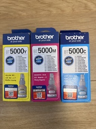 全新 Brother兄弟 BT5000 5000 原廠墨水 (黃/紅/藍)