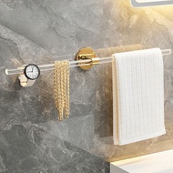 30/40/50cm Nordic Towel Bar Acrylic Towel Rack Golden Modern Luxury Towel Holder Bar