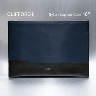 Archive CLIFFORD II Nylon Case 16” (Navy/Brown)