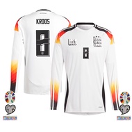 Germany Jersey Home UEFA Euro 2024/25 Long Sleeve Jersey Men Football Shirt