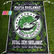 Bendera MAFIA SHOLAWAT BUDAL DEMI SHOLAWAT