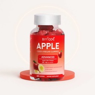 BIYODE APPLE Cider Vinegar Gummies | Vegan | Detox Weight Loss & Digestion Support | 500mg ACV - 60 