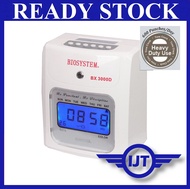 Biosystem BX3300D Heavy Duty Time Recorder Punch Card Machine BX-3300D BX 3300D BX3300 (DIGITAL)